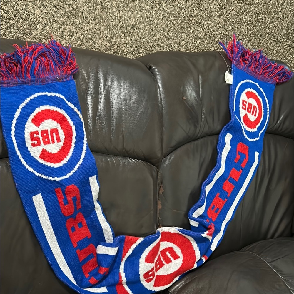 Forever 21 Blue and Red Cubs Scarf